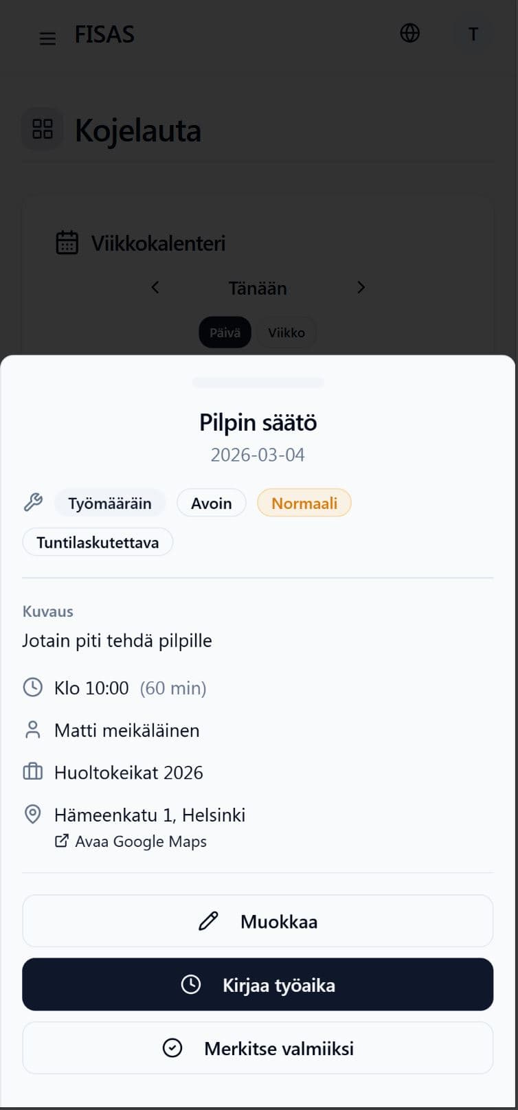 Calendar and scheduling