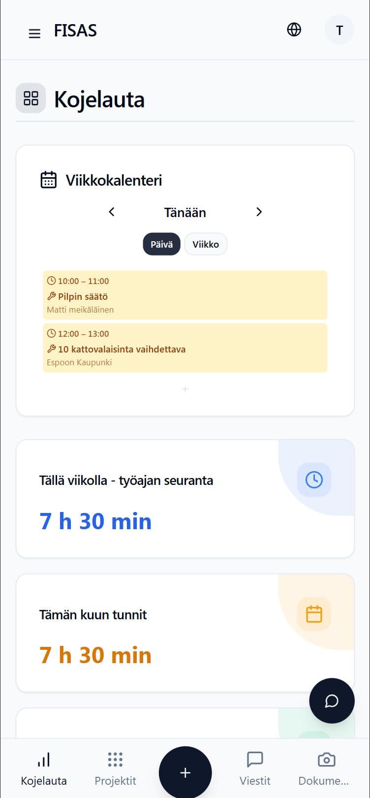 Time tracking
